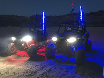Led whips n rock lights