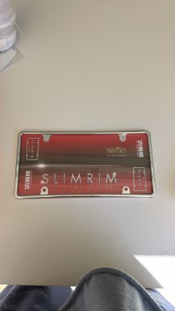 $1 License Plate Holder