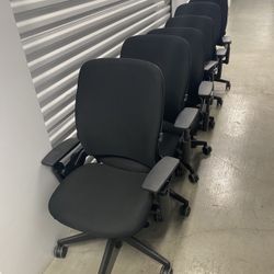 Steelcase Leap V2 Fully Adjustable Model Office Chairs 