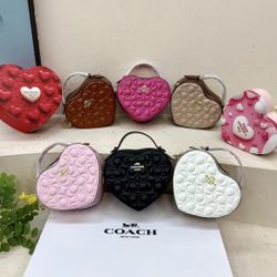 Coach Valentines Day Heart Bags 