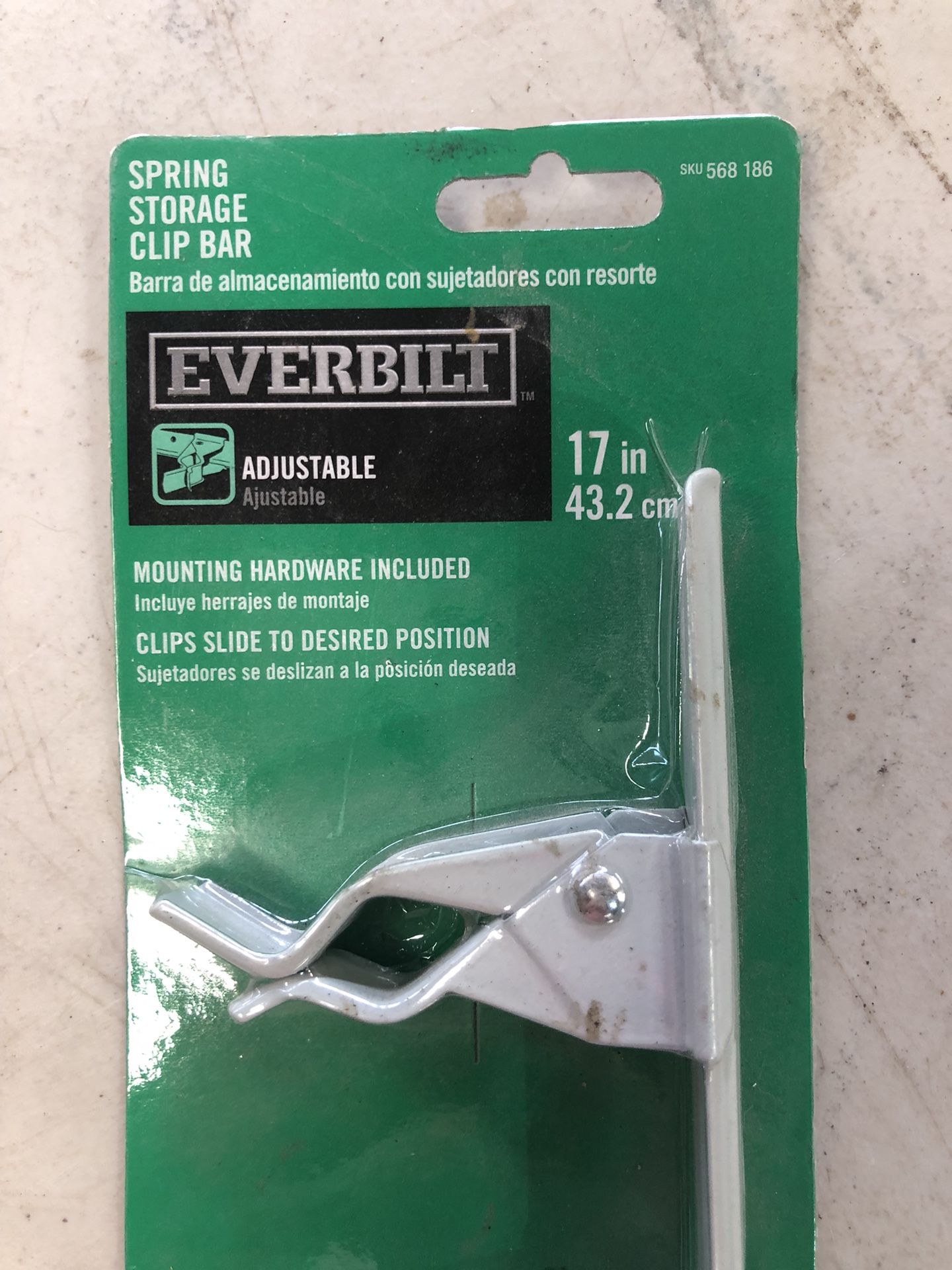 Storage Clip Bar -new