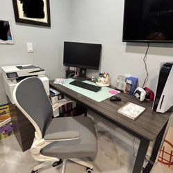 Computer Desk & Chair 