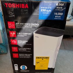 New Portable Smart Air Conditioner Cools Medium Rooms Of 250sq-ft By Toshiba