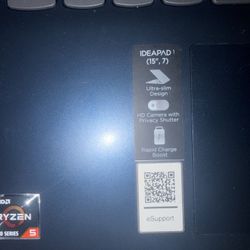 Ultra Thin 15” Lenovo Laptop 