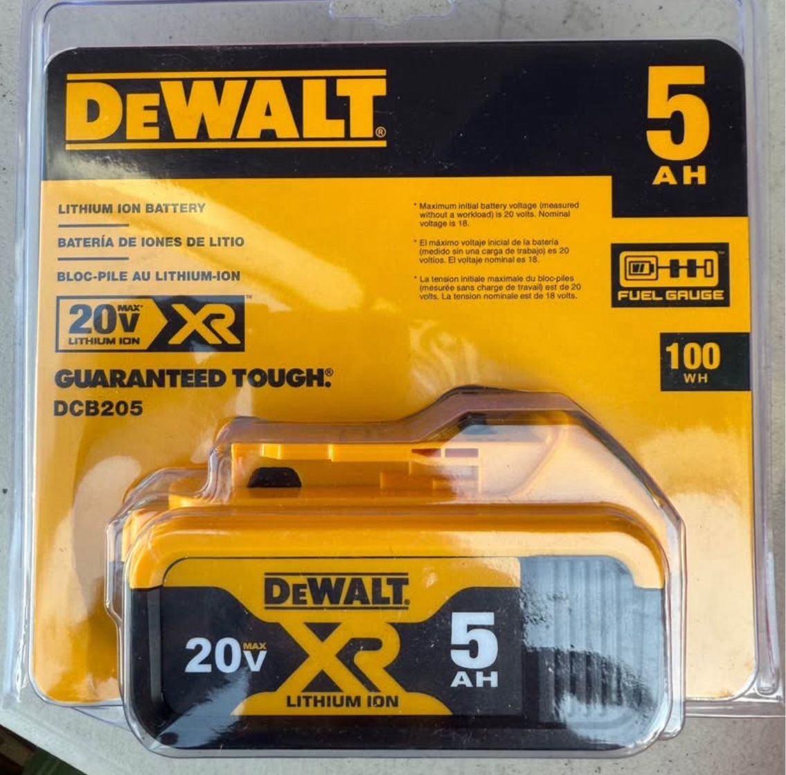 Battery’s Dewalt