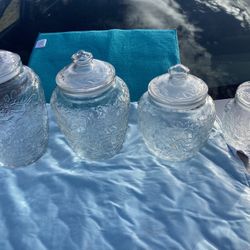 Princess House 4  Canisters