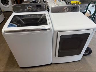 Samsung Washer and Samsung electric dryer