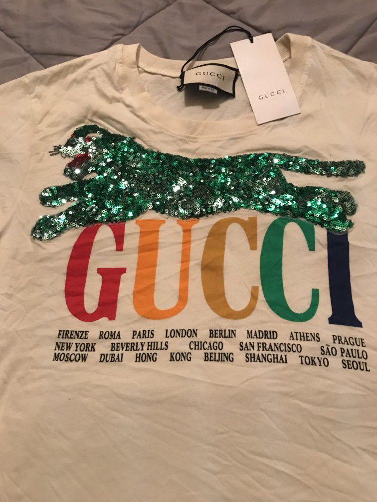 Gucci Crew Neck T-shirt
