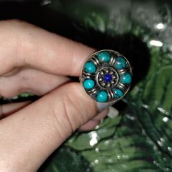 Aztec Style Ring 8.5
