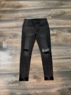 Ksubi Black Distressed Skinny Jeans
