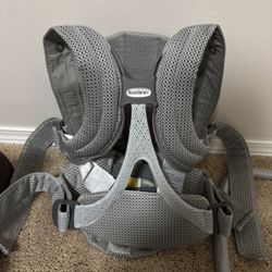 BabyBjörn Baby Carrier Free, 3D mesh, Gray