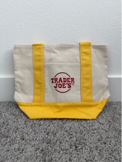 [YELLOW] Trader Joe’s Mini Canvas Tote