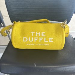 Marc Jacob’s Yellow Leather The Duffle Bag