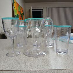 Plastic Pitcher Set
