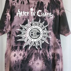 Alice In Chains 100% Cotton Tee, Size L