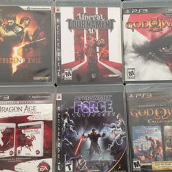 PS3 games $4 Each 
