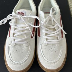 New Vans skate Rowley Shoes Red White 9.5