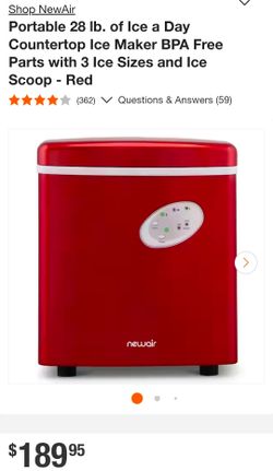 Portable Countertop Ice Maker