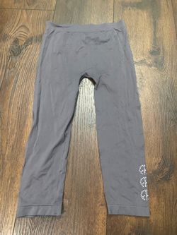 Girls gray Capri leggings size 10/12 by Poof #8