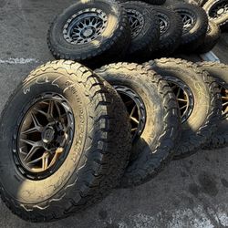 Vendo Set De Rines Nuevos 17*9 Para Toyota Tacoma Y Chevy Silverado For F150 Con Llantas 315/70/17 Bfgoodich
