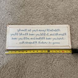 Disney Home Decoration Sign