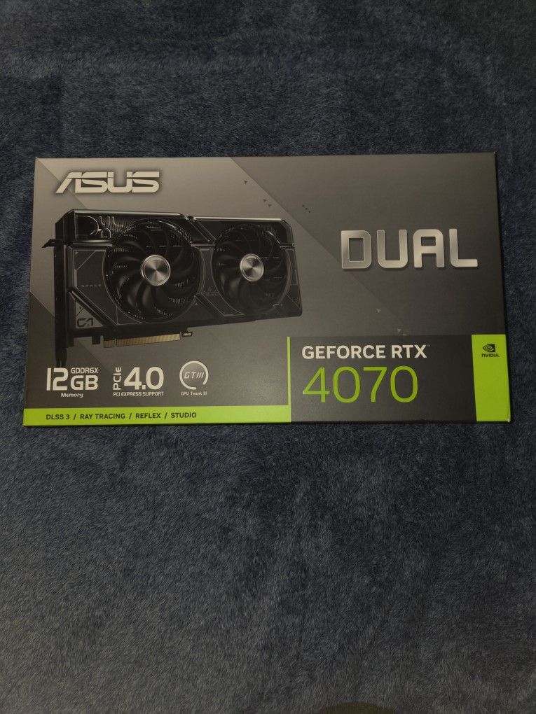 ASUS Dual GeForce RTX 4070 12GB GDDR6X