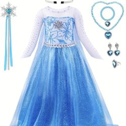Blue Princess Dress
