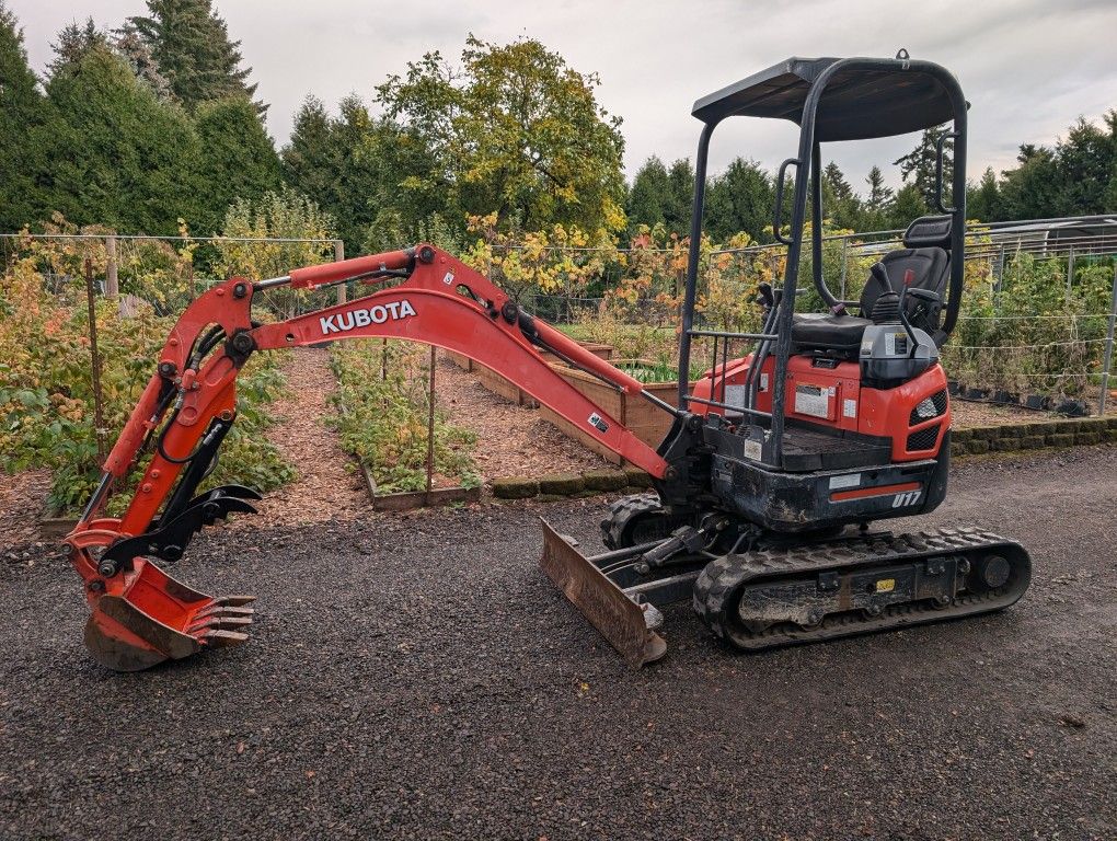 2017 Kubota U17 Mini Excavator