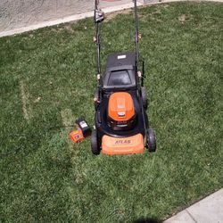 Atlas 80 volt lawn mower new arrivals