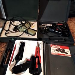 Two Weller And One Craftsman Soldering Gun Kits