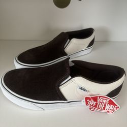 Vans® Asher Men's Slip-On Sneakers - Size: 7 1/2