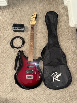 Rogue Rocketeer Electric Guitar Bundle