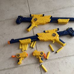 Nerf Gun Set With Extra Dart Bullet Bullets