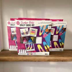 $6 for Arts & Crafts Sock Painting Kits 