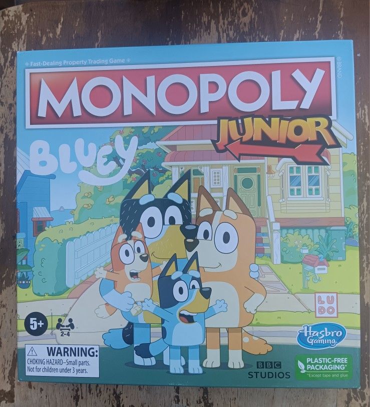 Bluey Monopoly