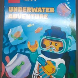 New Lego City Underwater Adventure Stickertivity Sticker Activity Book