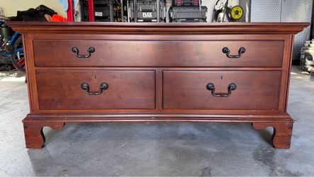 Solid Wood, Thomisville TV Media Cabinet