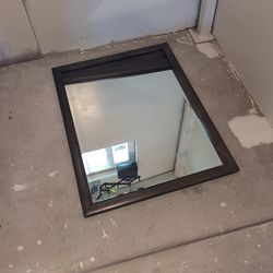 Wood Mirror