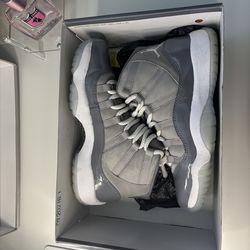 Jordan 11 cool grey (GS) 4.5y