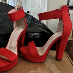 Red Heels Size 7