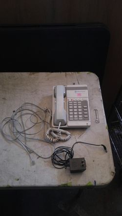 Bellsouth corded phone with answering machine vintage