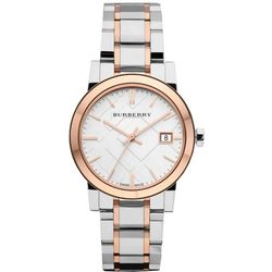 Burberry BU9105 Two Tone Rose Gold Women's Watch 