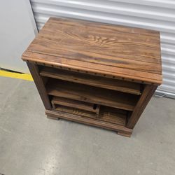 Wood Stand sliding drawers