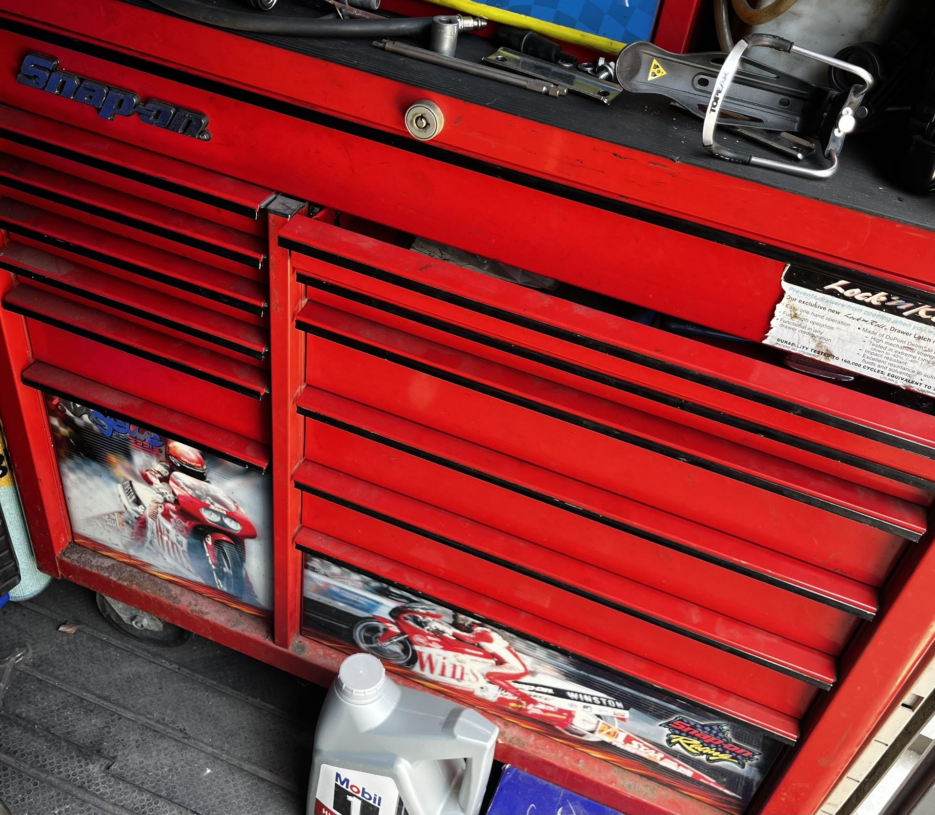 snap on tool box