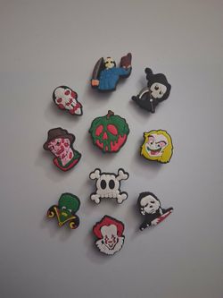 Horror Movie Croc Charms
