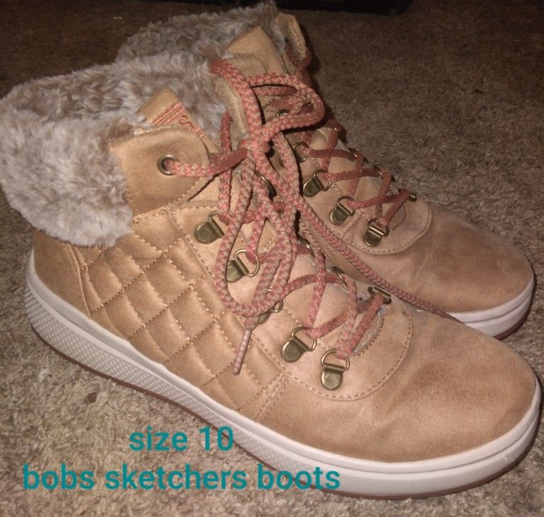 Bobs Sketchers Boots Size 10