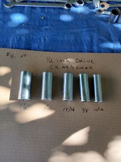 1/2 inch craftsman sockets