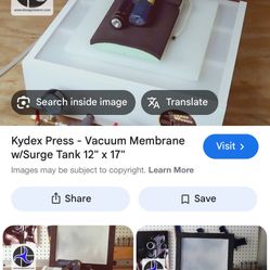 Kydex Holster Vacuum Press