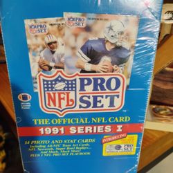 1991 Pro Set Series 1 NFL Football Trading Cards For Sale