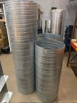 Spiral round duct  4pc